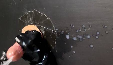 Massage Gun Edging Explosion - SO Much Cum