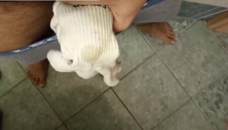 Dirtyjunkbro Pisses in the Bathroom, but Not Where to Piss......