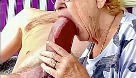 Cathy Cock Sucking Otley Slut Granny Sucking off Neighbour Johns Big Fat Cock For Cum