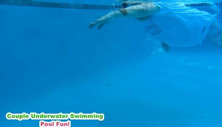 BBw Nurse Vicki and Handsome harry in Couple Underwater Diving and Swimming mp4