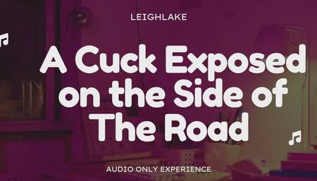 A Cuck Exposed On The Side Of The Road - Audio Only Cuckold experience with LeighLake