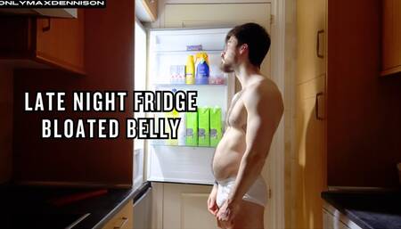 late night fridge bloated belly