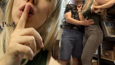 Camera Caught Me Cheating on My Husband in the Warehouse - Sneaking While Coworkers Passed by