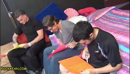 FUCK A FAN - THANKSGIVING FEAST for Michael from San Fran - Bridgette B, Alexis Monroe, Melissa Matthews