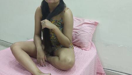 Cute Indian Stepsis Romance, Chudai Long Sex After Orgasm with Hindi Audio