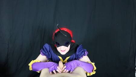 Batgirl rides you POV Creampie