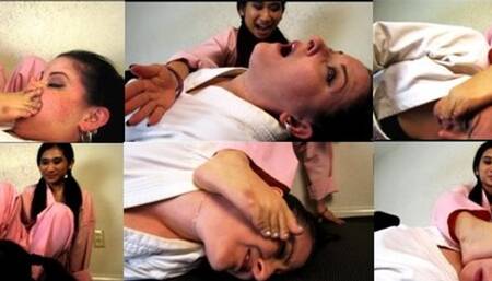 DeFeeted By A Pink Belt!