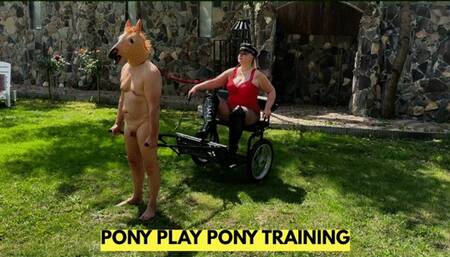 FUNNY PONY PLAY AND PONY TRAINING IN THE FEMDOM CASTLE HD VERSION