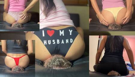 Ass Smothering Facesitting Compilation | SmotherBox | FHD