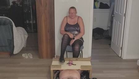 Glory hole shoejob 1