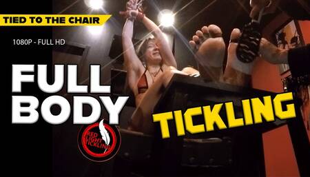 Intense Foot Torment for Helpless Ticklish Petite Girl: First Time for Shy Maya Tied up to the Tickling Chair! | Foot tickle, Armpit and Belly Punishment | Small Sensitive Feet and Armpits | 1080P FULL HD