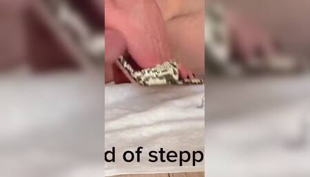 Another Ruined Orgasm on Empressbellasadic's Feet