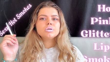 Pink Glitter Goddess Smoking Show