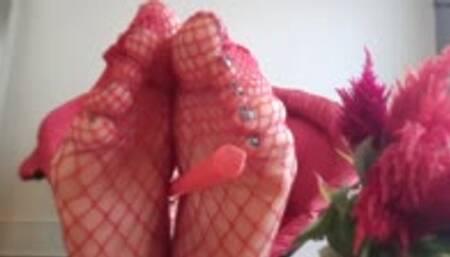 Risky Jizziness: Morning Foot Gooning POV