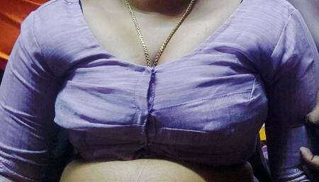 Huge Boobs Indian Bhabhi strips Saree and rough sex with Devar Ji