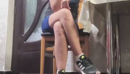 Cigarete crush smoke and cough By Anna Sparkle