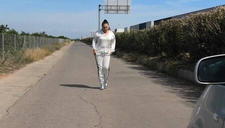 Riding in silk clothes and shiny boots ORDER a