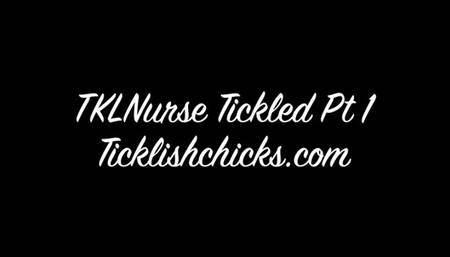 Tickling the TKLNurse in the Stocks Pt 1