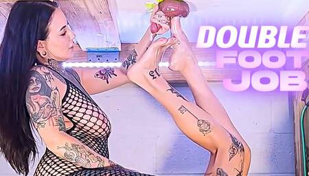 Velvet & Morgana Double Domme Footjob Release 4k