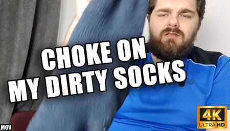 KingMarti: Blow Your Load While Choking On My Dirty Socks - 4K UHD - MOV
