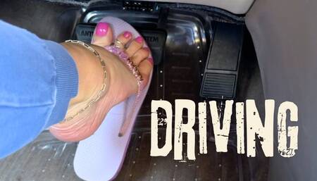 Oldsmobile Flip Flops Driving