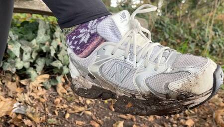 I have some New Balance trainers that need cleaning.