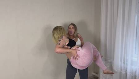 I easily lift and carry a heavy girl