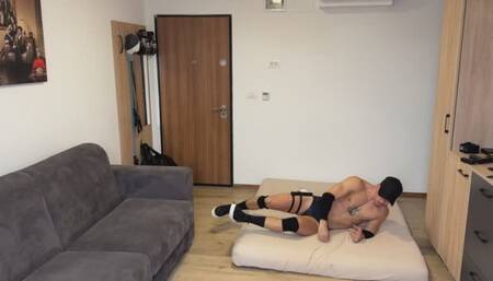 POV: Black Ops controled robot shot , tazed, konocked out and disposed