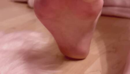 Pedicure filthy feet to clean feet transformation - Full