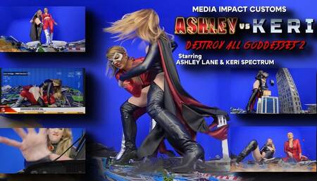Destroy All Goddesses PT2 - Act 2 - Ashley Lane - Keri Spectrum- Giantess SFX - Crush