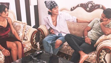 Indian Desi porn Star left to Home for Sex with Stepbrother  Hardcore Sex