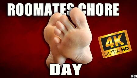 KingMarti: Roommates Daily Foot Chores - 4k UHD 2160p - MOV