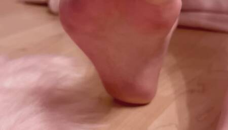 Pedicure filthy feet to clean feet transformation - only filthy feet Version