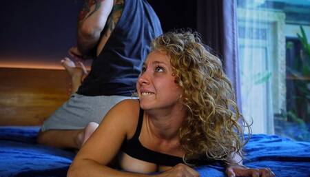 Adam & Britney: Tickling Fetish, Sensory Domination & Laughing Petite Blonde Play | FHD