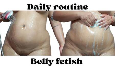 Daily Routine - Belly Fetish