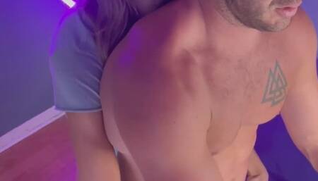 Kenna James fucks me while I'm doing the dishes