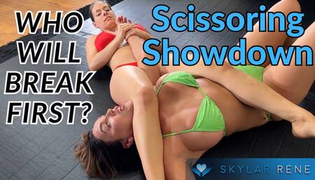 Girl on Girl Scissoring Showdown: Skylar vs Megan Jones