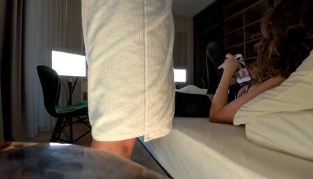 Incredibly Beautiful College Girl Comes for a Fashion Shoot Turns Out It Was Porn for Ignoring Handjobs