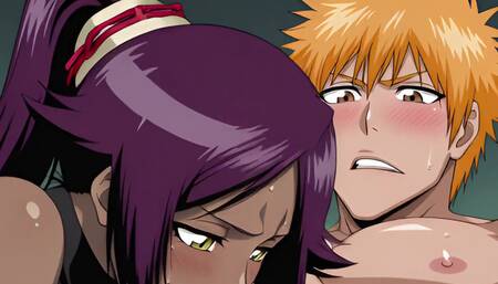 Ichigo x Yoruichi (Bleach)