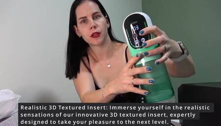 Anna Unboxes Tests Xspacecup Masturbator and Gives Footjob