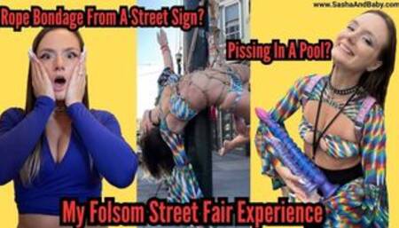 Rope Bondage From A Street Sign? Pissing In A Pool? My Folsom Street Fair Experience - Dirty Talk - Confession - Piss