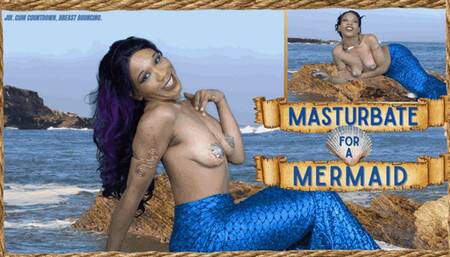 Masturbate For A Mermaid: BREAST BOUNCING JOI CUM COUNTDOWN SFX IN 1080