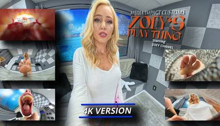 Zoey's Plaything - Vore - Mouth - Socks- Feet - 4K