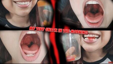 My tiny snack in the morning