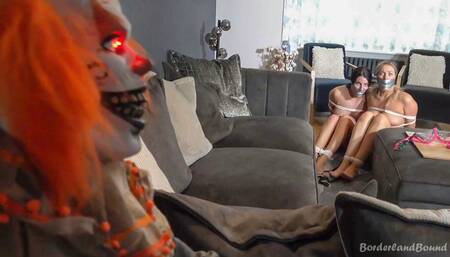 Sarah & Brianna in: The Great Cop-Crazy Bimbo SpookHouse Trap & Uniform Switch Up Calamity! (4K)