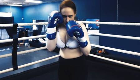 MB34 - Femdom Mixed Boxing Session POV (Felicia Wins)