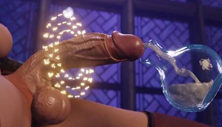 Serge3dx Intense Hardcore Sex: Hot Creampie and Passionate Ass Fucking with Pleasure-hungry Booty