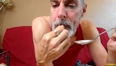 Giant Stepdad Shares His Cereal with You - Daddy Giant 5