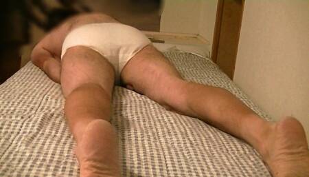 Panty Hump Masturbation in Bed