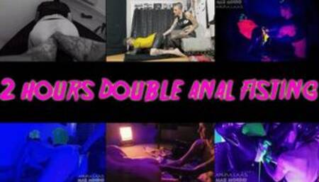 2 hour + Homemade Double Anal Fisting Compilation Maz Morbid #fisting #pegging #femdom @mazmorbidfetish